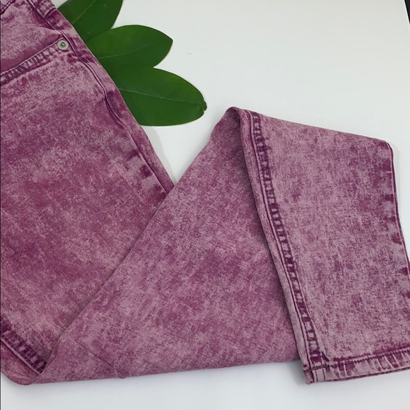 TYTE | Skinny Pink Acid Wash Jeans - Picture 7 of 8